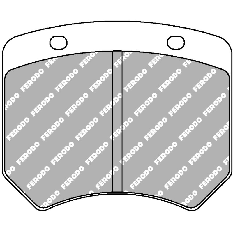 Plăcuțe de frână FERODO DSUNO FRP205Z - F-RP205Z - FRP205Z - 3666618075563